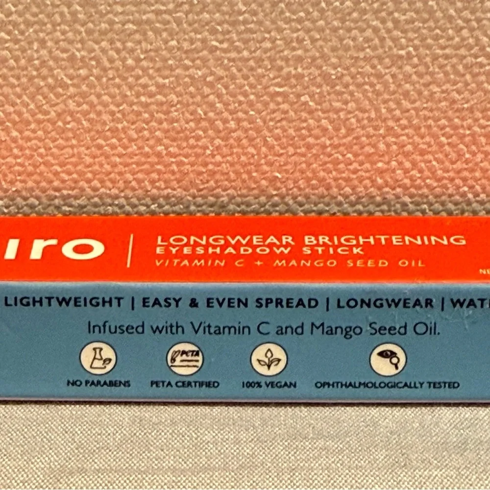 NIB Kiro Longwear Eyeshadow Stick 02 Sandy Copper Vegan Clean Beauty Shadow